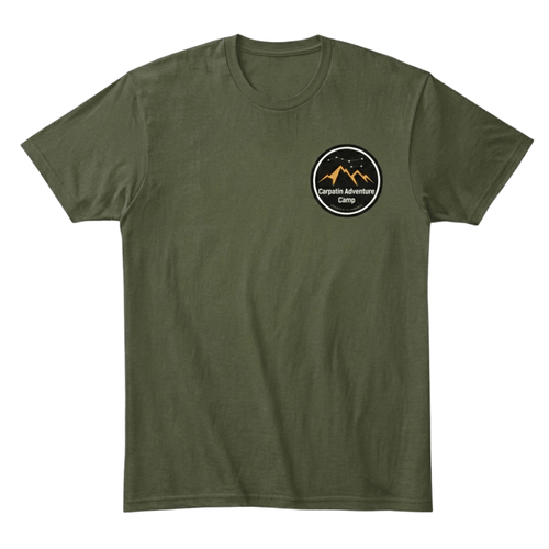 Tabăra de bază Tricou Carpatin – Verde Măslin