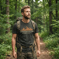 Tricou Carpatin Mountain Call – Vintage Charcoal
